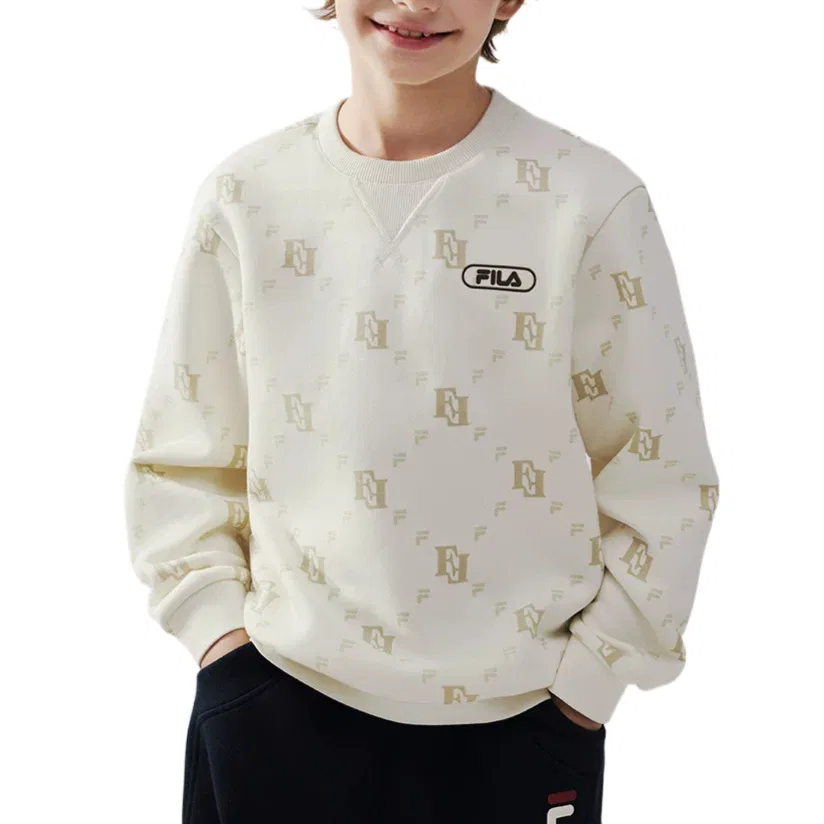 Детский свитшот с принтом FILA KIDS, All Over Print 2 — фото 3