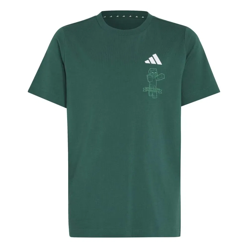 Футболка с коротким рукавом Minecraft Adidas, зеленый