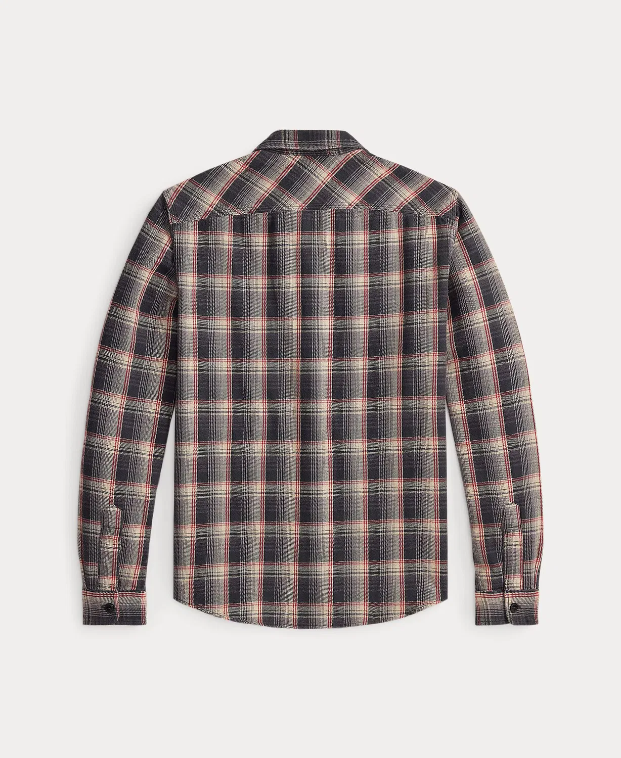 Мужская рубашка в клетку, Trabajo Sarga Gris/rojo, Polo Ralph Lauren, мультиколор — фото 2