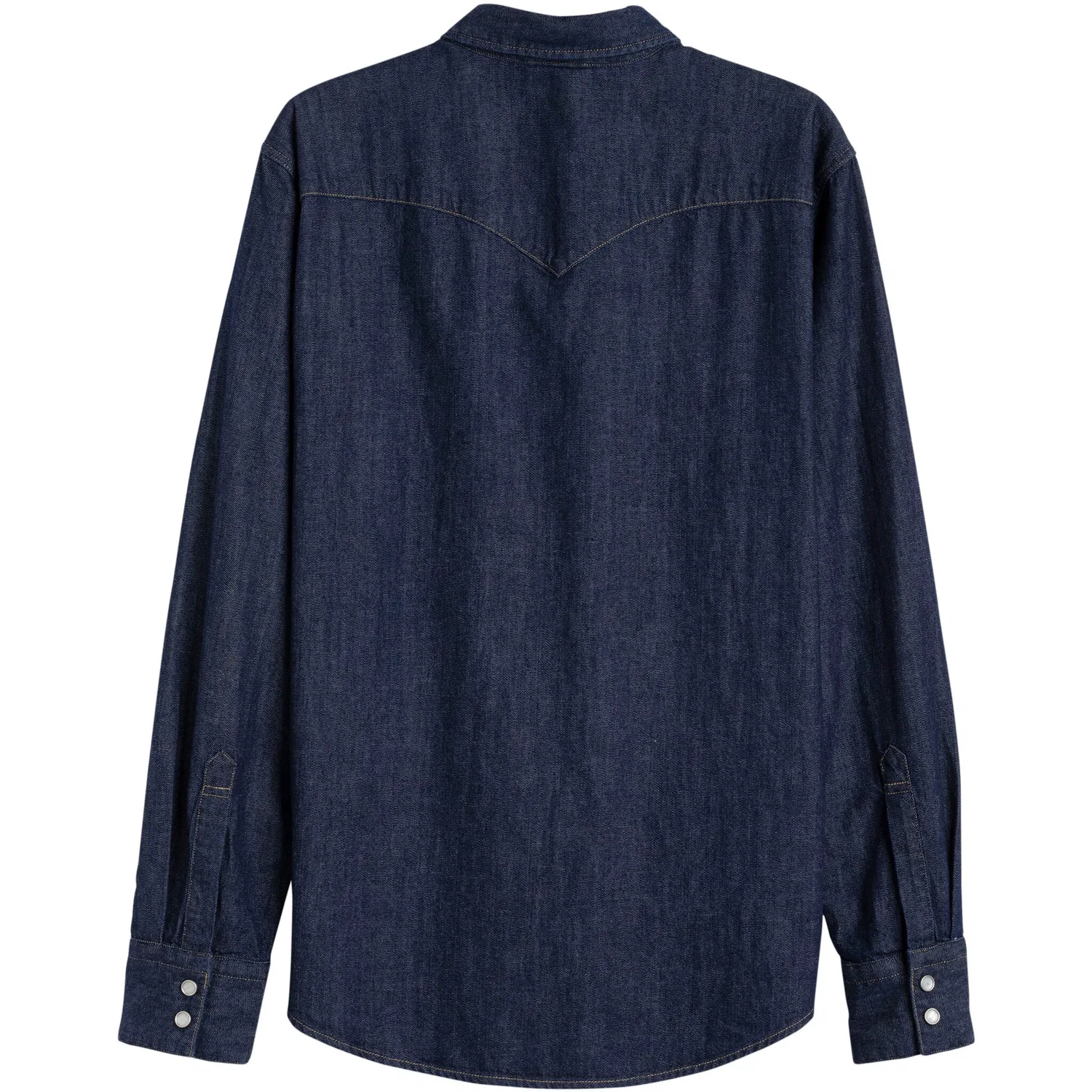 Мужская джинсовая рубашка с длинным рукавом Levi's, Dark Blue — фото 4