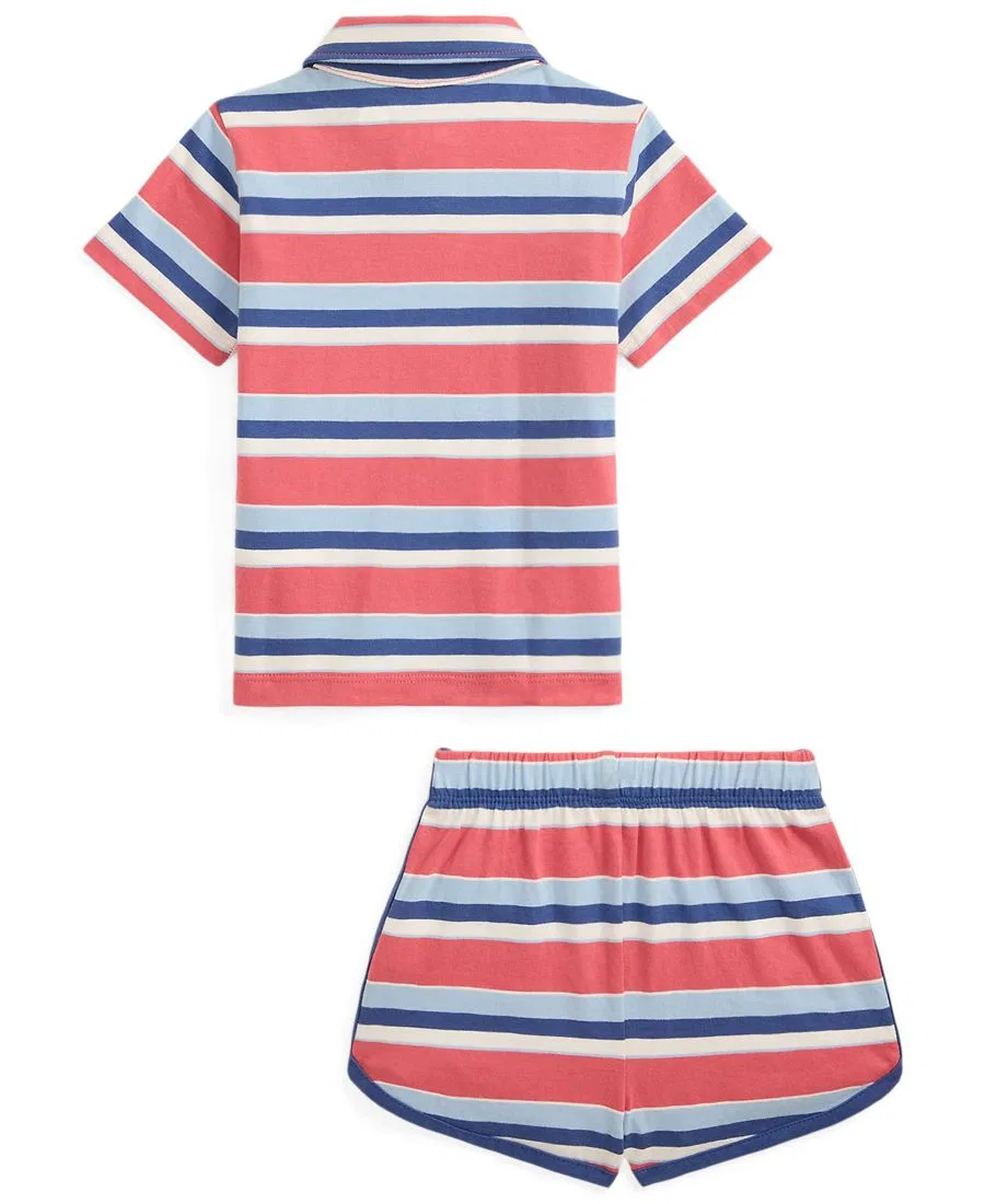 Детский комплект для мальчиков с принтом Polo Ralph Lauren, Adirondack Berry Multi — фото 2