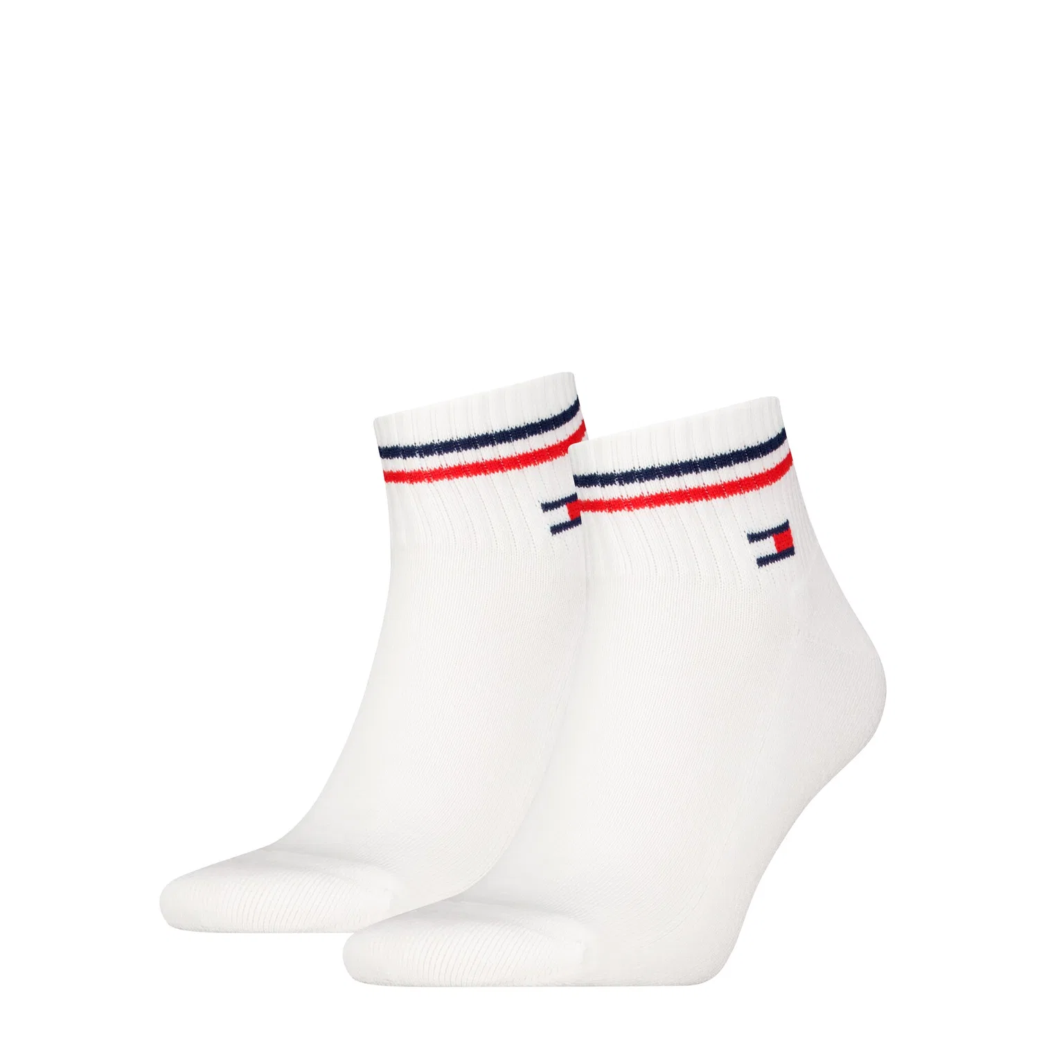Мужские короткие носки из хлопковой смеси Tommy Hilfiger, White
