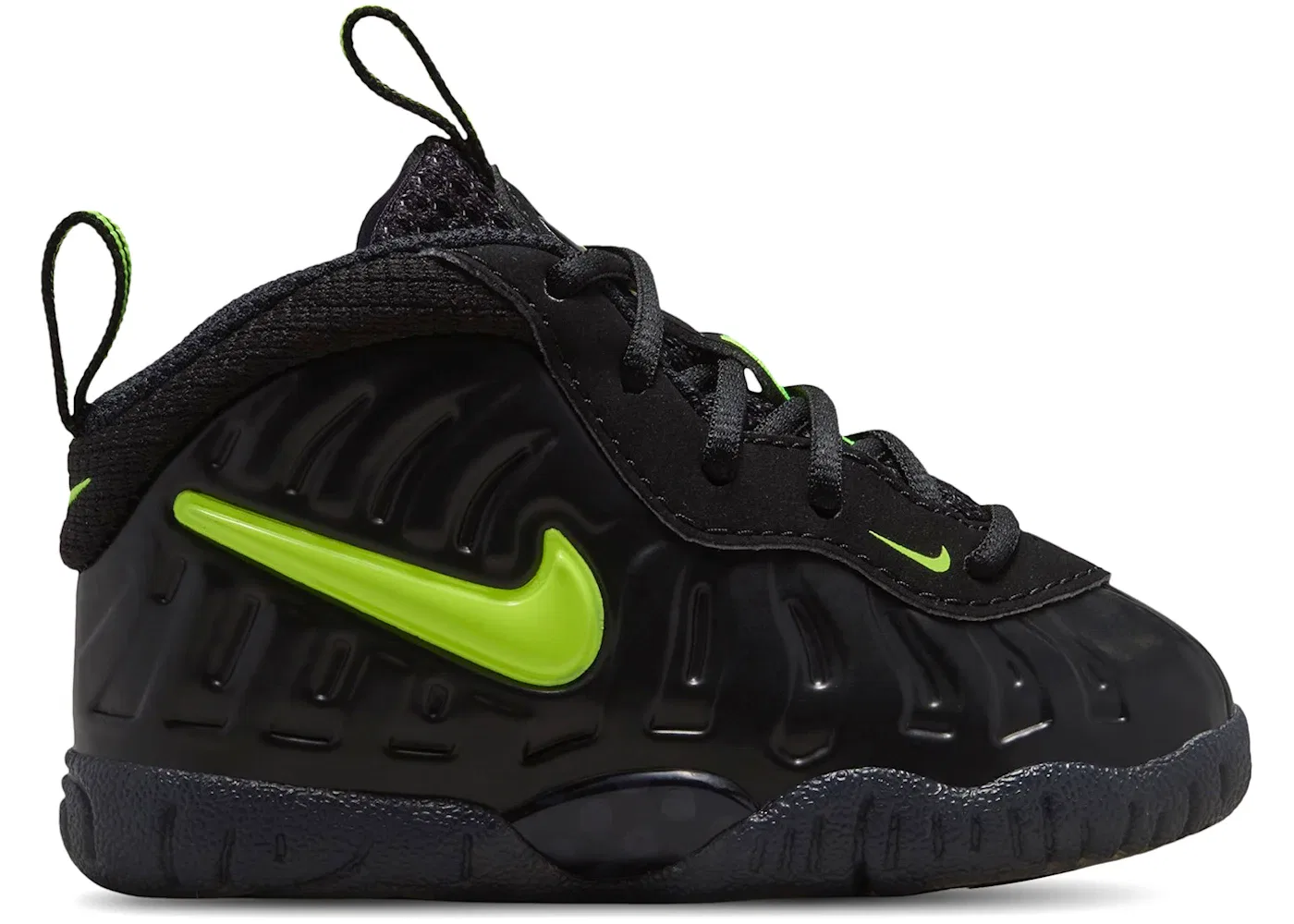 Детские кроссовки Lifestyle Nike Little Posite One, Black/Voltage Yellow