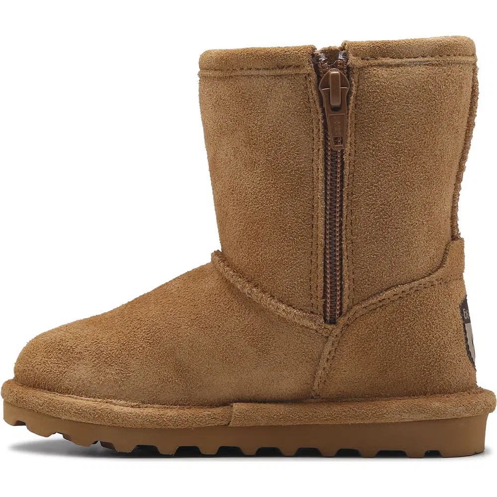 Детские короткие водонепроницаемые ботинки Elle на молнии для малышей Bearpaw, Iced Coffee — фото 3