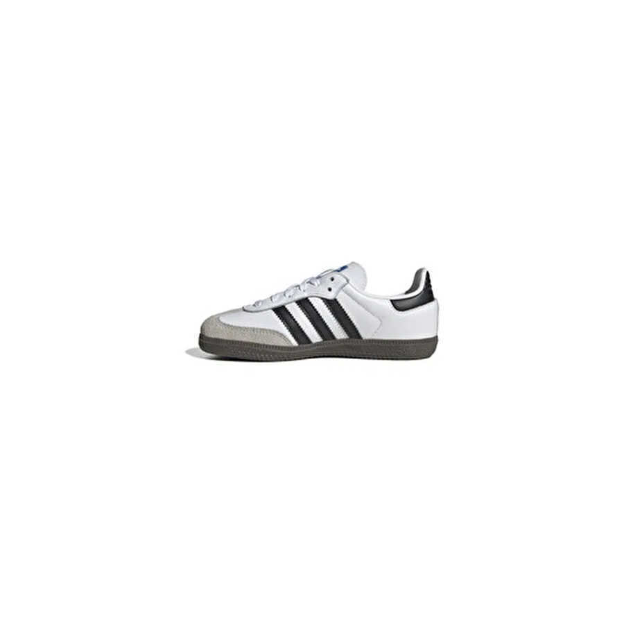 Детские кроссовки с шнуровкой Samba OG C adidas, Белый — фото 2
