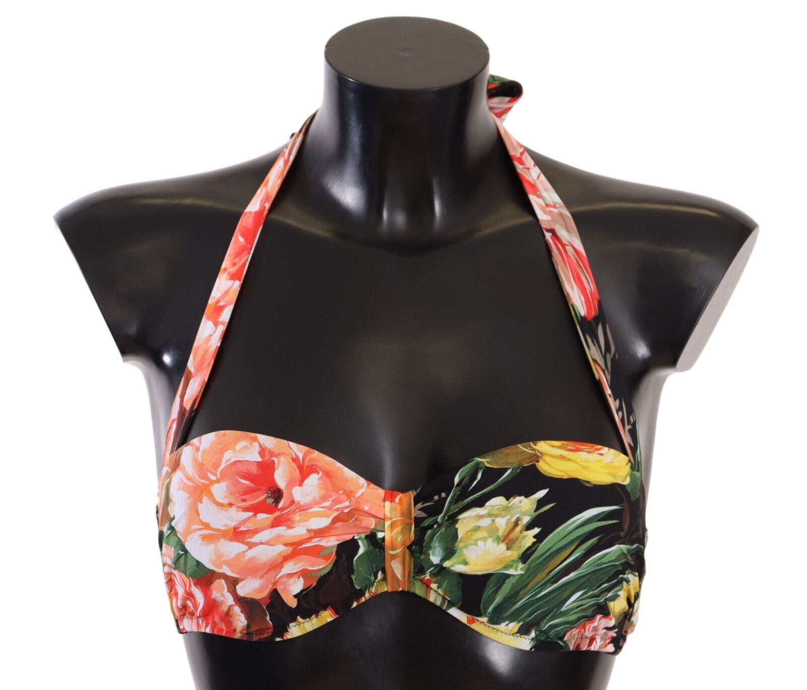 

Шикарный разноцветный цветочный топ бикини Dolce & Gabbana