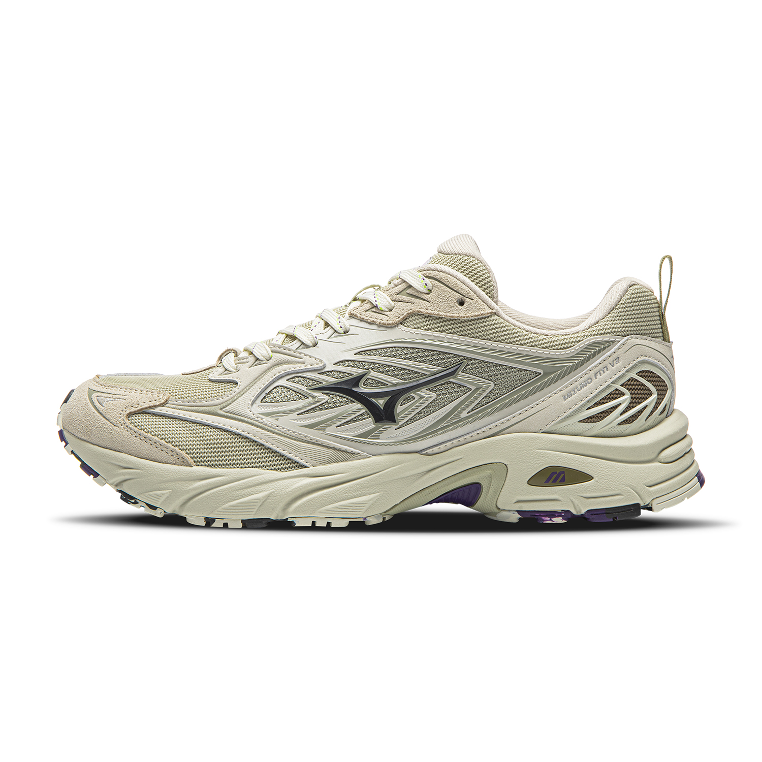 

Mizuno FIYI V2 текстильные кроссовки с искусственной кожей низкие для бега унисекс Hazy Light Green