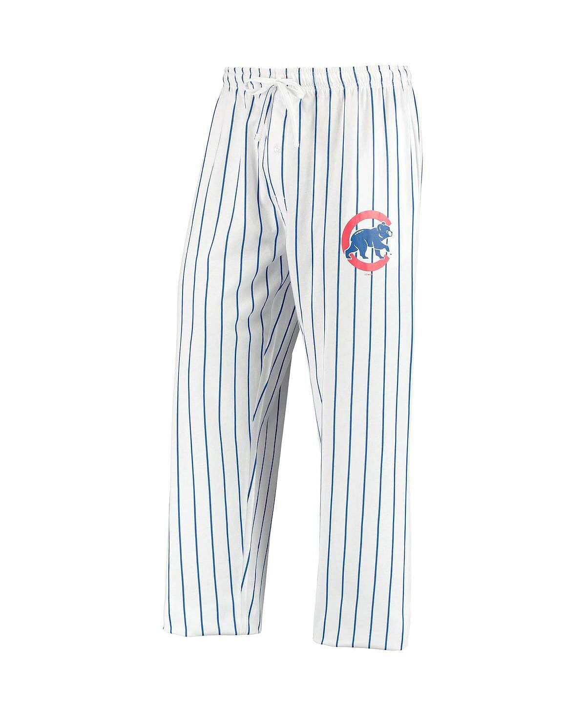 

Мужские белые брюки royal chicago cubs vigor lounge Concepts Sport, мульти