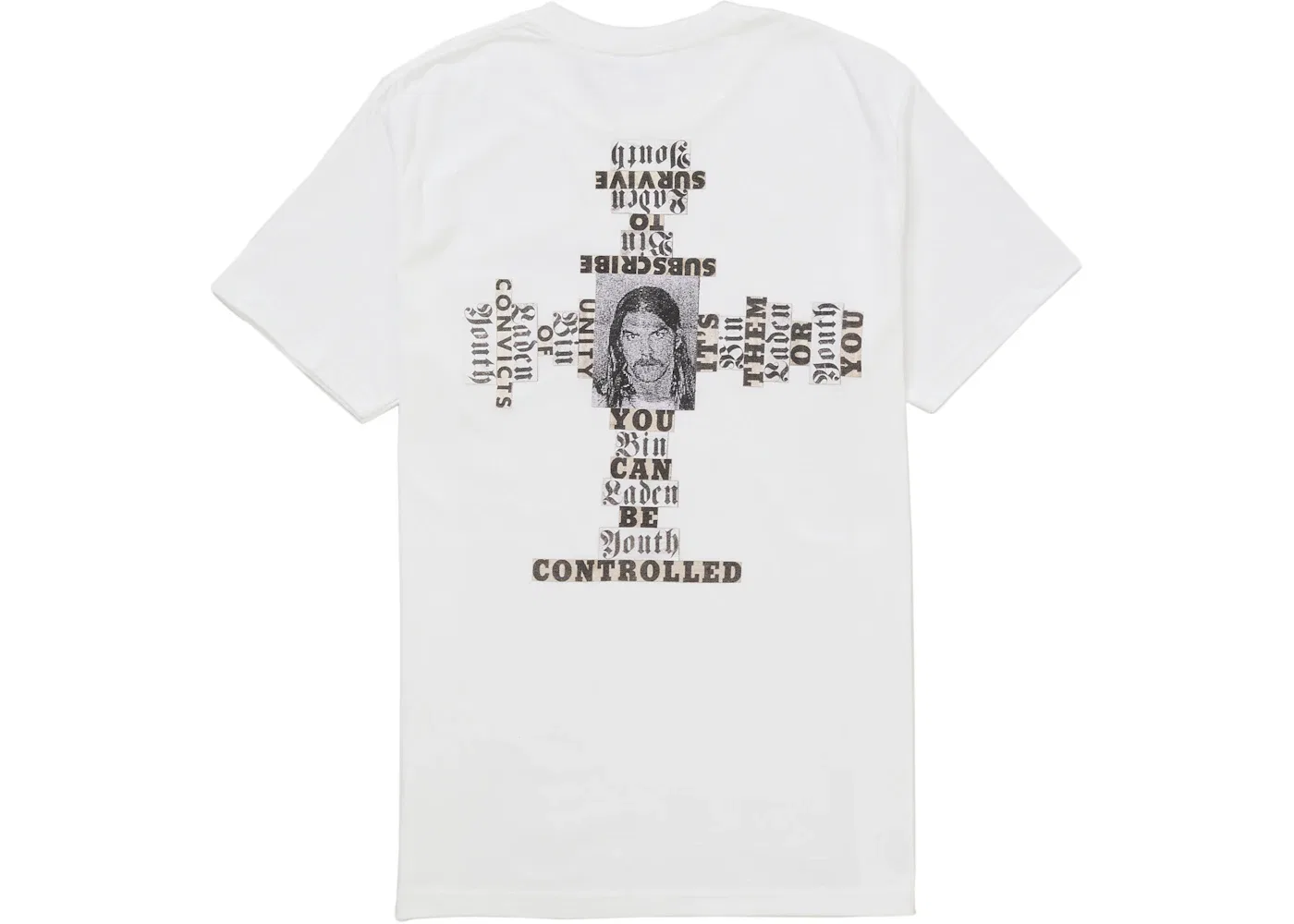 Мужская футболка с принтом Tee (FW25) Supreme, White