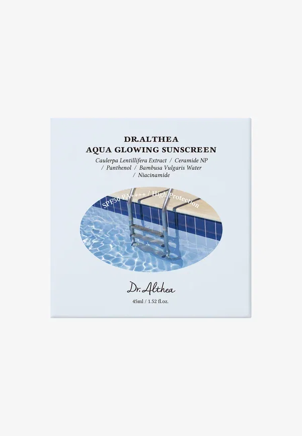 Солнцезащитный крем Aqua glowing - защита от солнца 45 мл Dr.Althea — фото 2