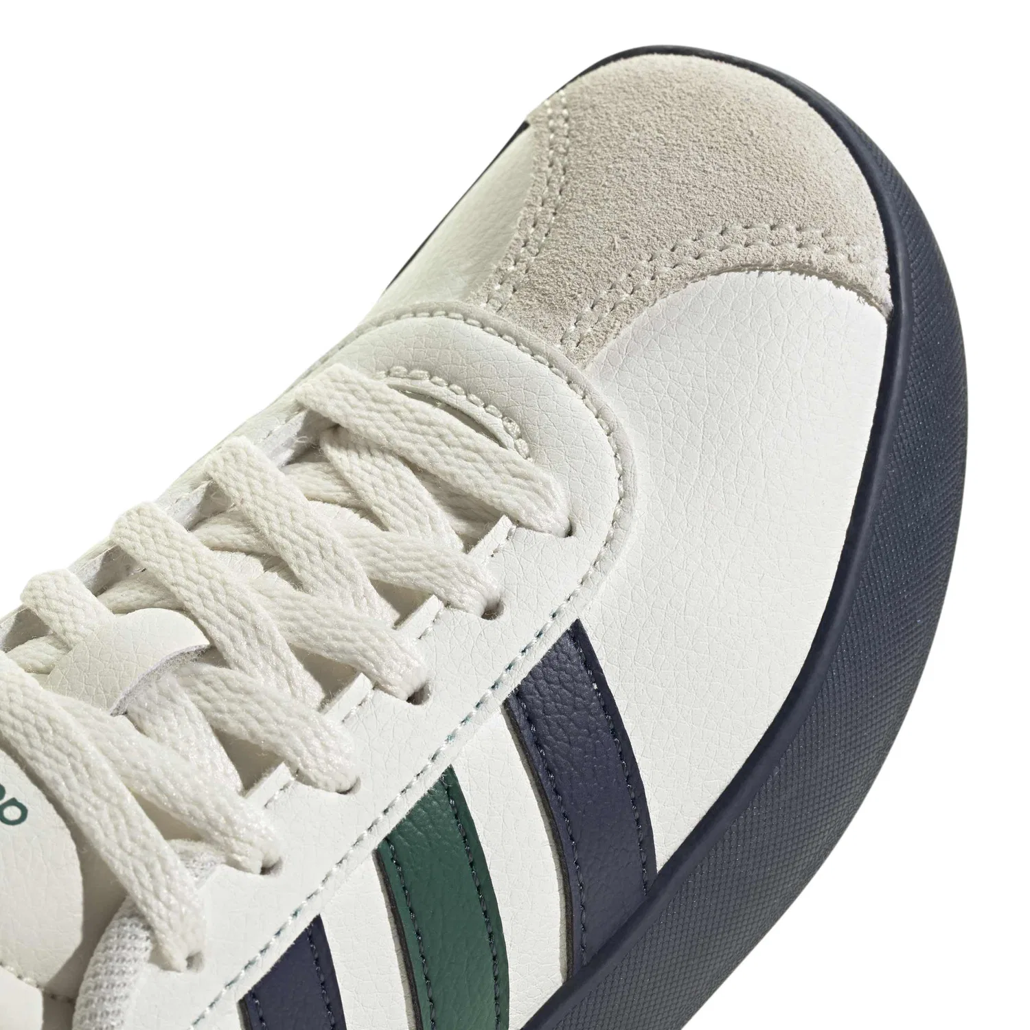 Детские кроссовки для мальчиков с принтом Vl Court 3.0 Kids Adidas, Core White Collegiate Navy Collegiate Green — фото 4