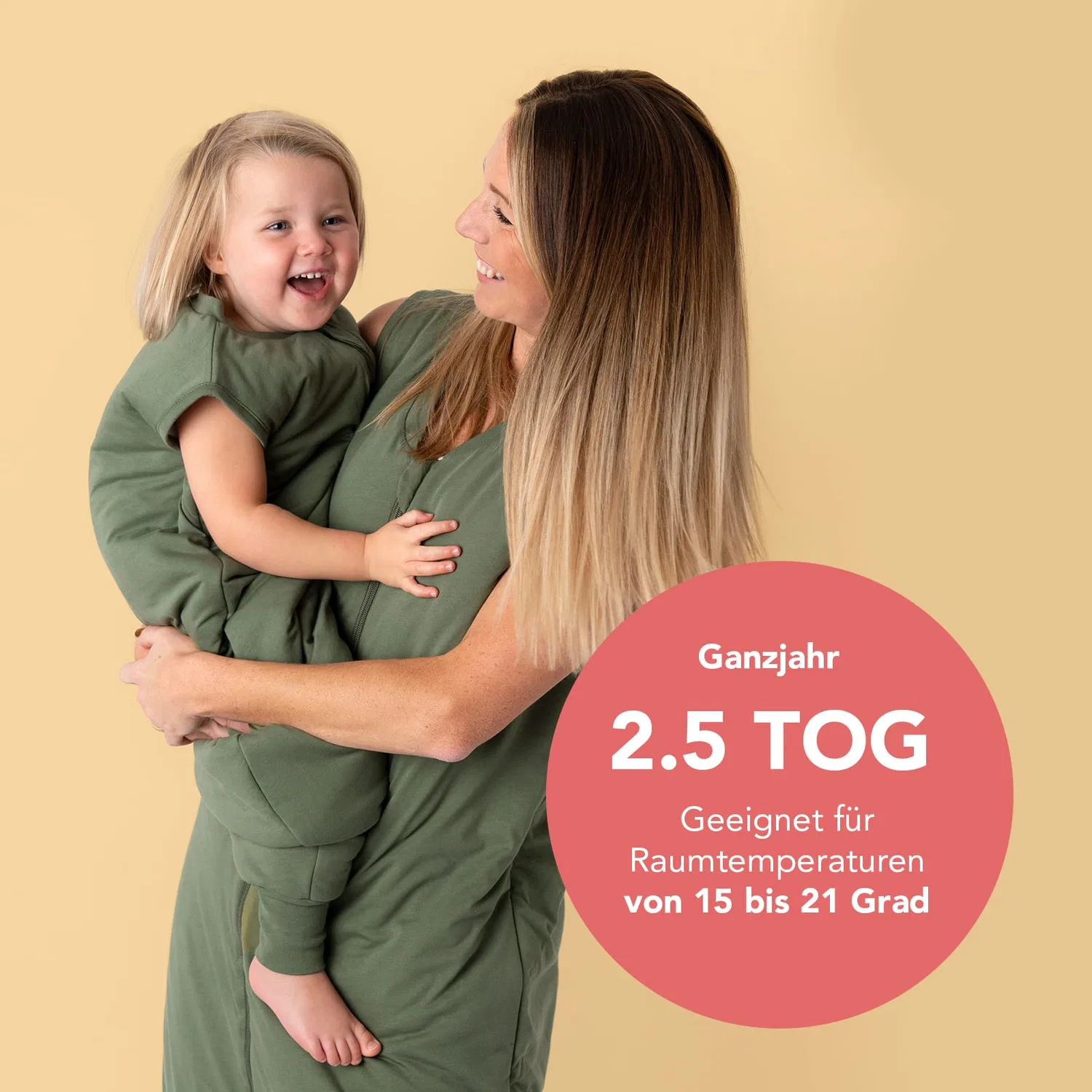 Спальный мешок с ножками 2.5 TOG Schlummersack, оливковый — фото 4