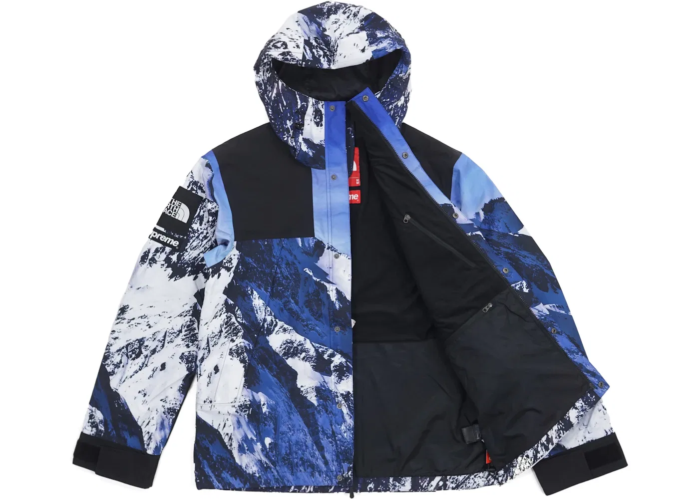 Мужская куртка с принтом Parka Supreme, Blue/White — фото 2