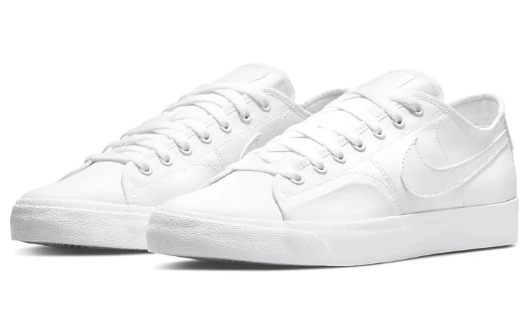 Кроссовки Nike SB Blazer Court, белый — фото 3