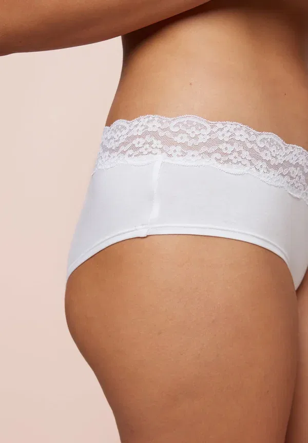 Комплект трусов из 4 штук, хлопок, Print blend four pack, Next, white, белый — фото 4