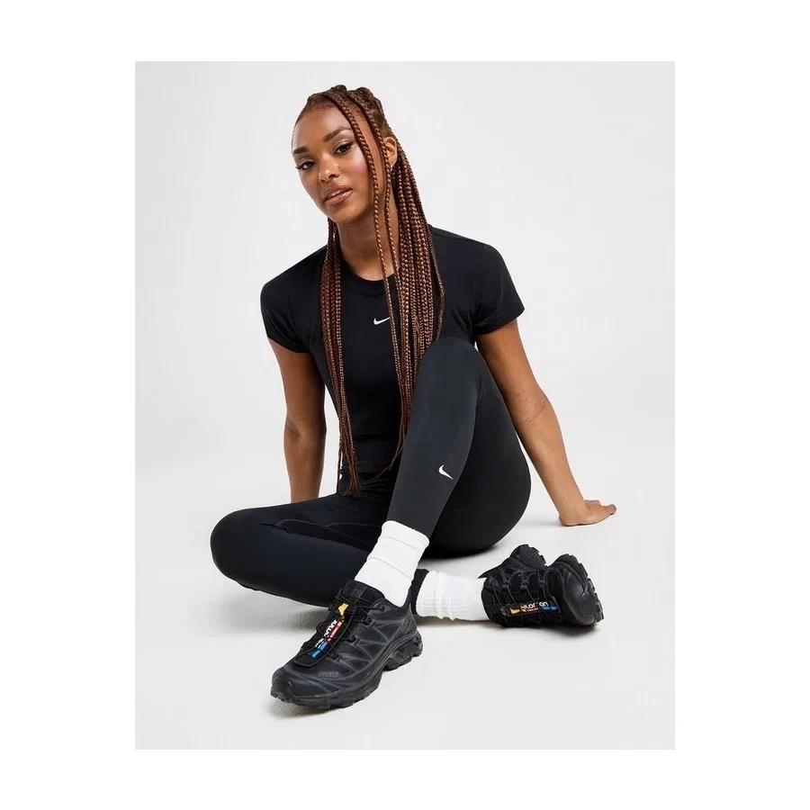 Женские леггинсы с высоким поясом Dri-FIT One High-Rise Nike, Черный — фото 2