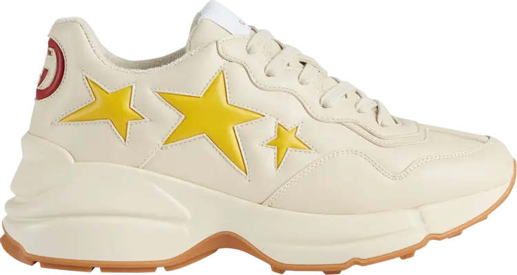 Кроссовки Gucci Wmns Rhyton Stars, белый