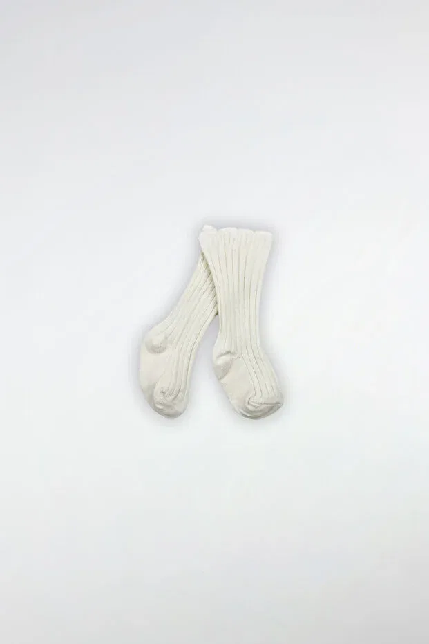 Детские носки для девочек полосатые Globaby, Nude Color