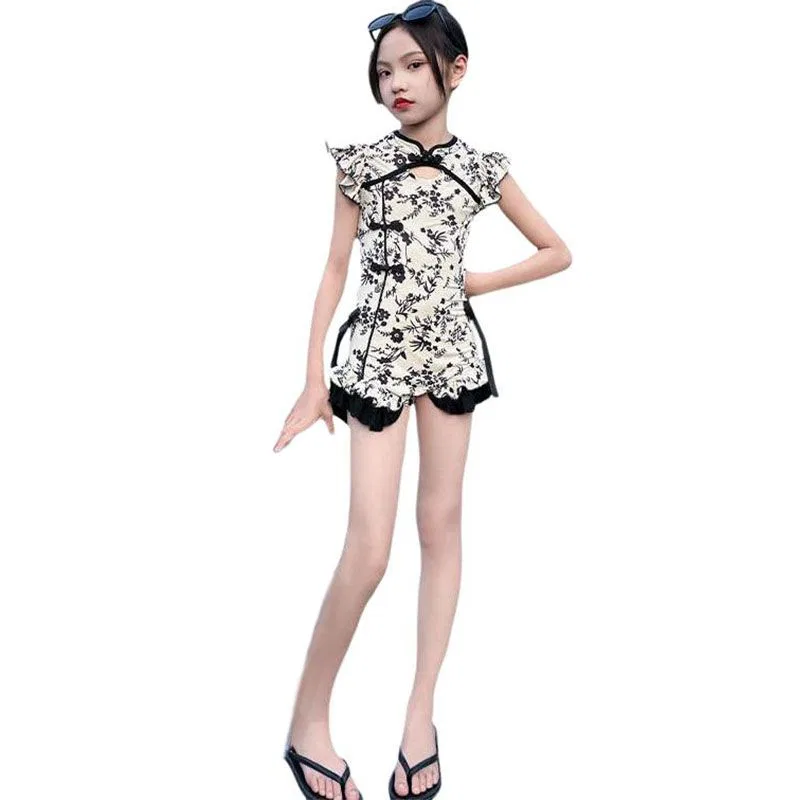 Детский купальник New Chinese style Lanza, White