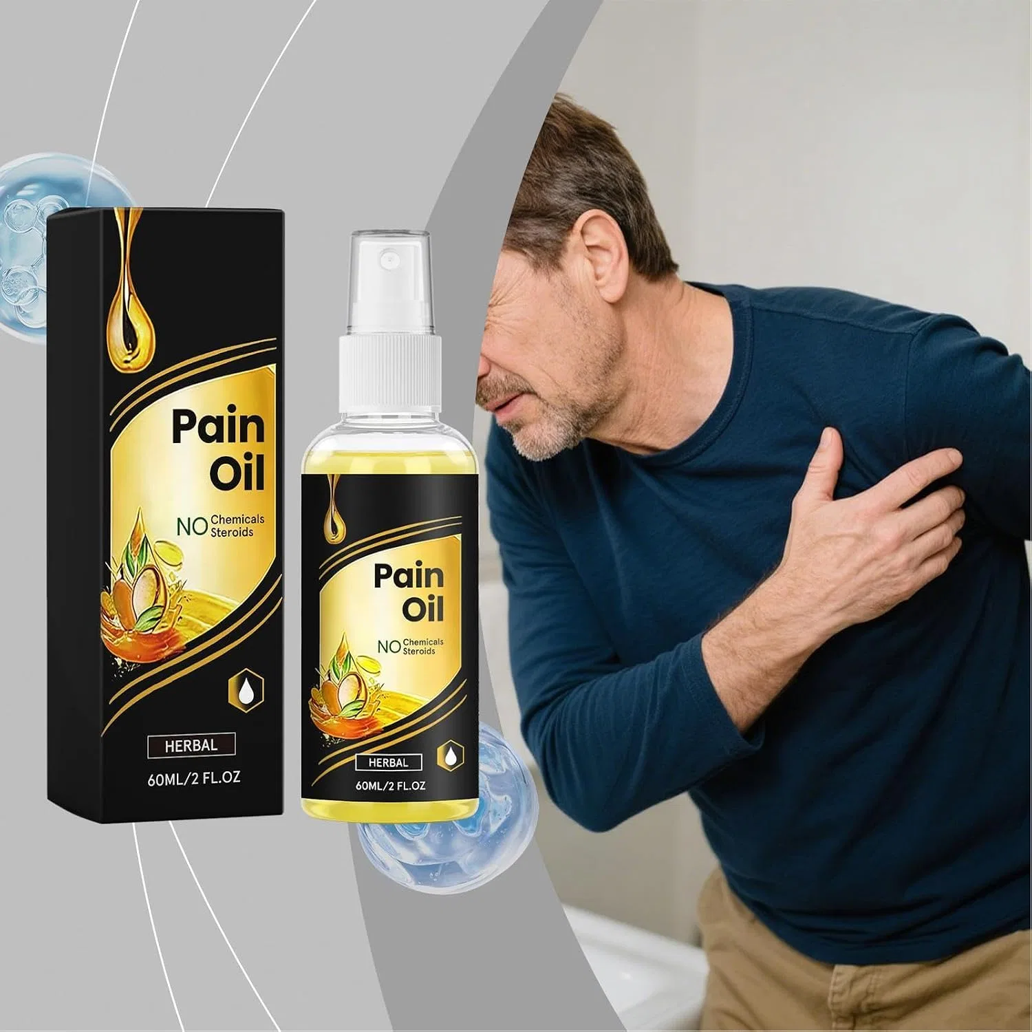 Масло для тела Muscle Soothing Nourishing Relaxation, Generisch, 60мл — фото 4