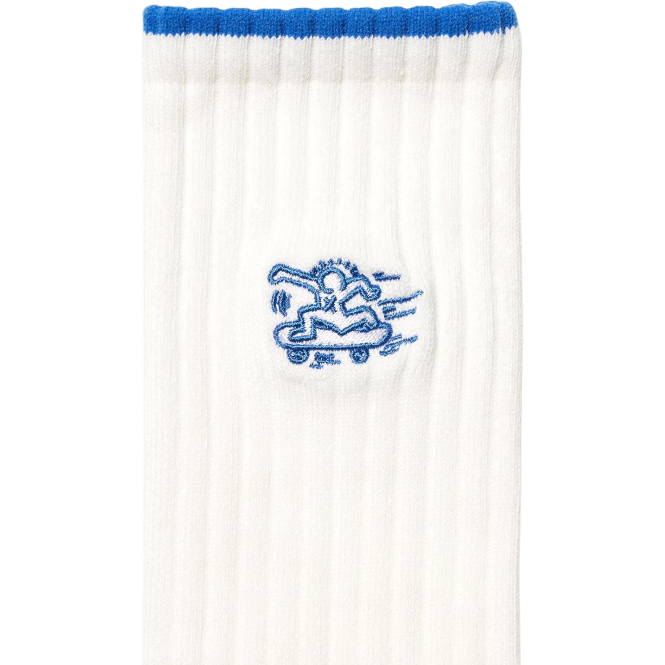 UNIQLO Носки Keith Haring Mid Calf мужские 1 пара White — фото 3