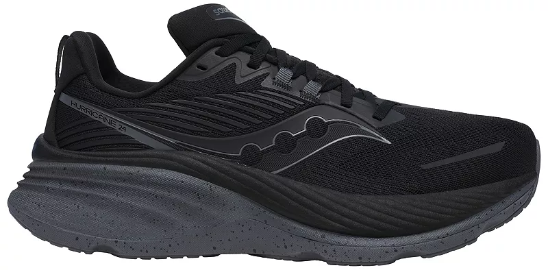 

Мужские кроссовки Saucony Hurricane 24, цвет Black/Shadow