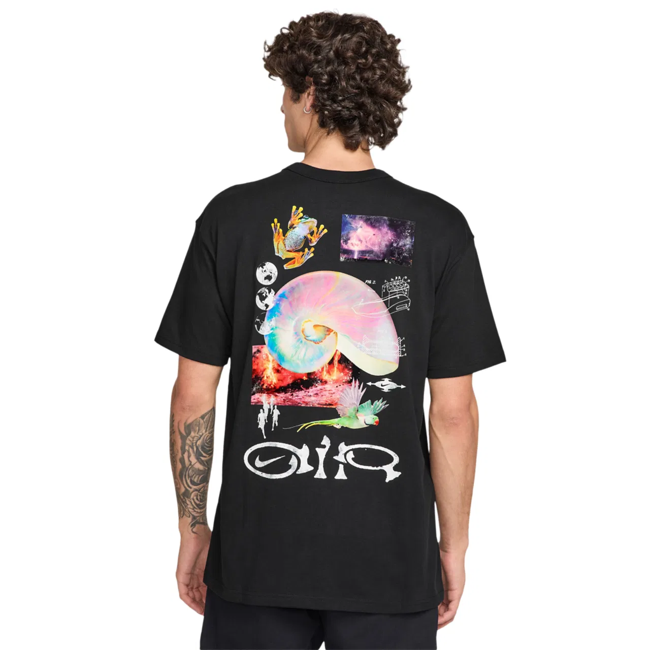 Футболка мужская NSW Earth Day Nike, цвет Multi/Black — фото 2