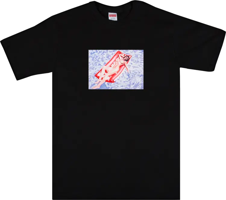 

Футболка Supreme Float Tee 'Black', черный