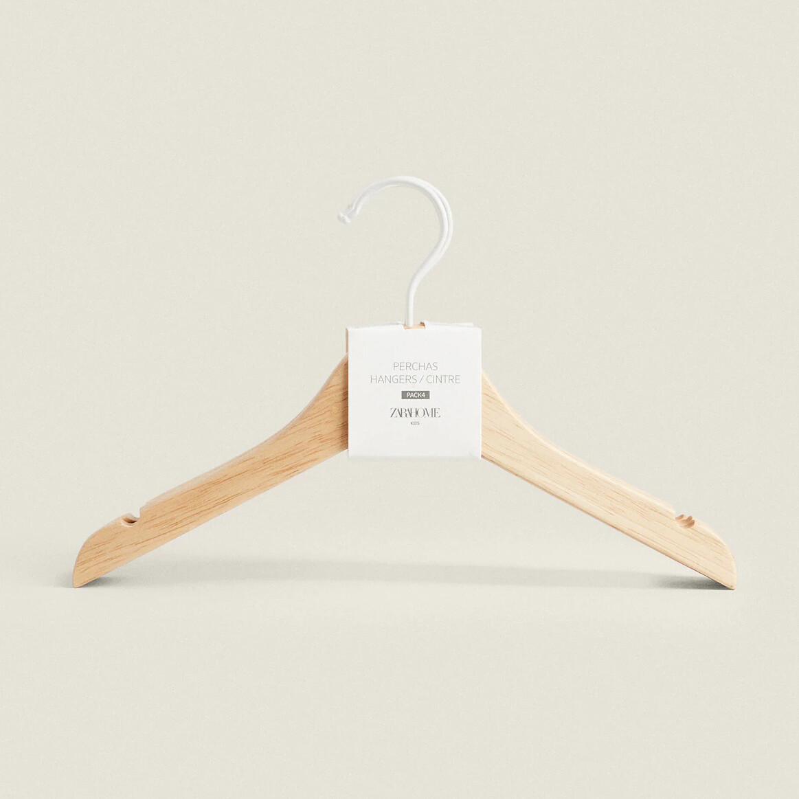 

Набор детских вешалок для одежды Zara Home Wooden, 4 шт