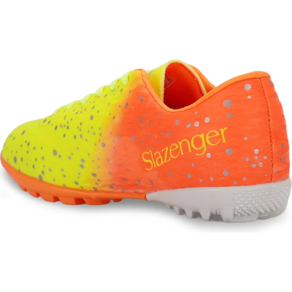 Детские футбольные бутсы для мальчиков для зала с шнуровкой HANIA HS Neon Sarı Slazenger — фото 3