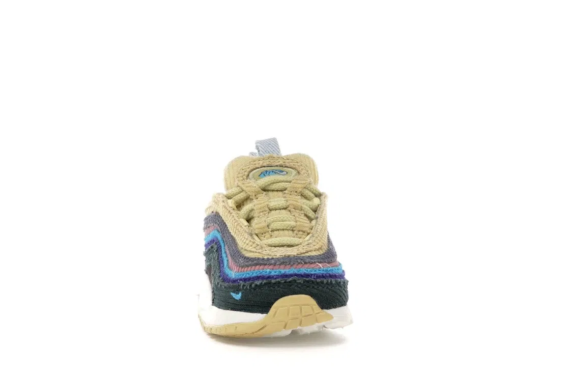 Детские кроссовки Lifestyle Nike Air Max 1/97, Light Blue Fury/Lemon Wash — фото 2