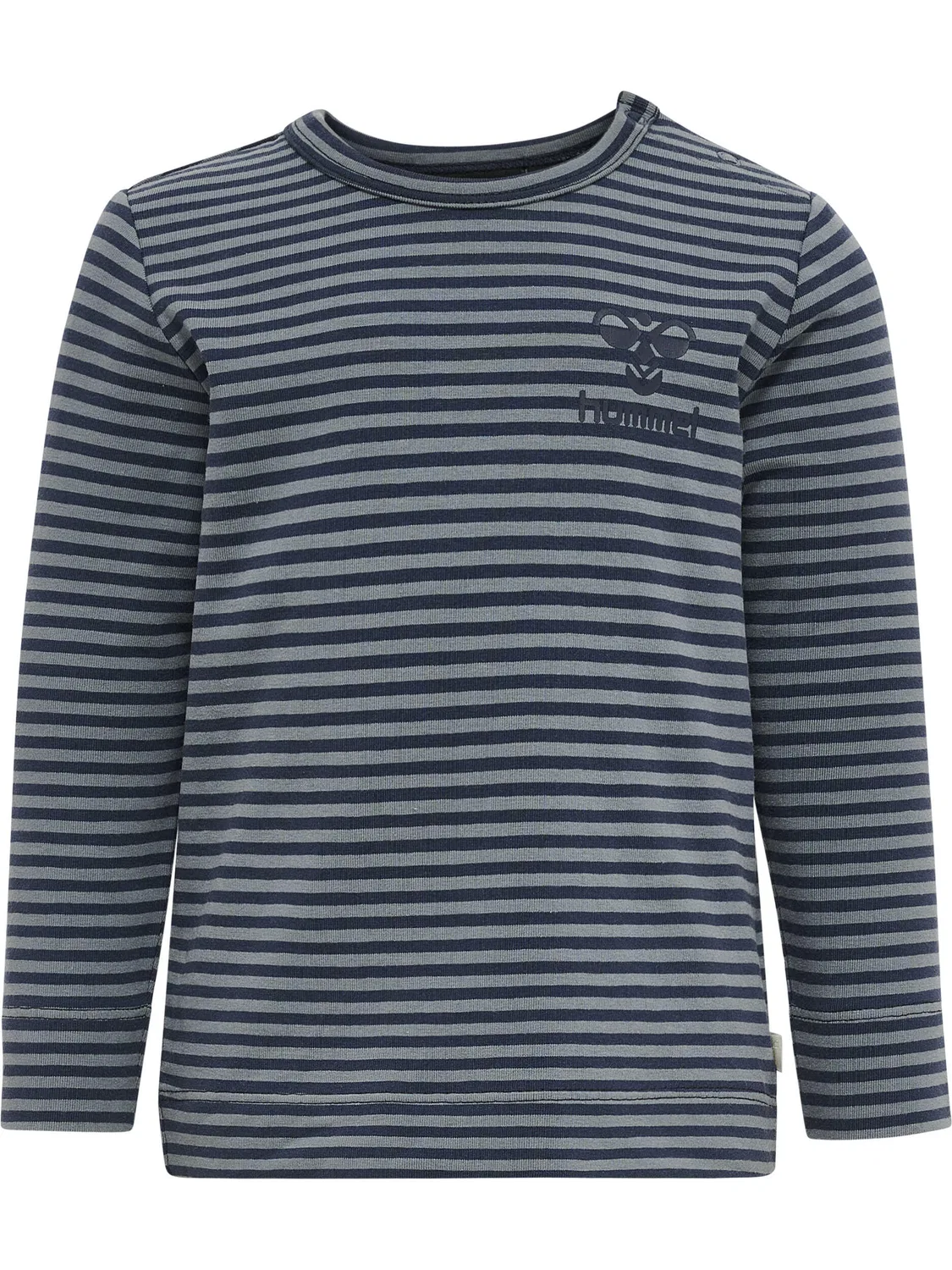 Детский лонгслив с принтом Hmlmulle Lebensstil Hummel, Navyblau