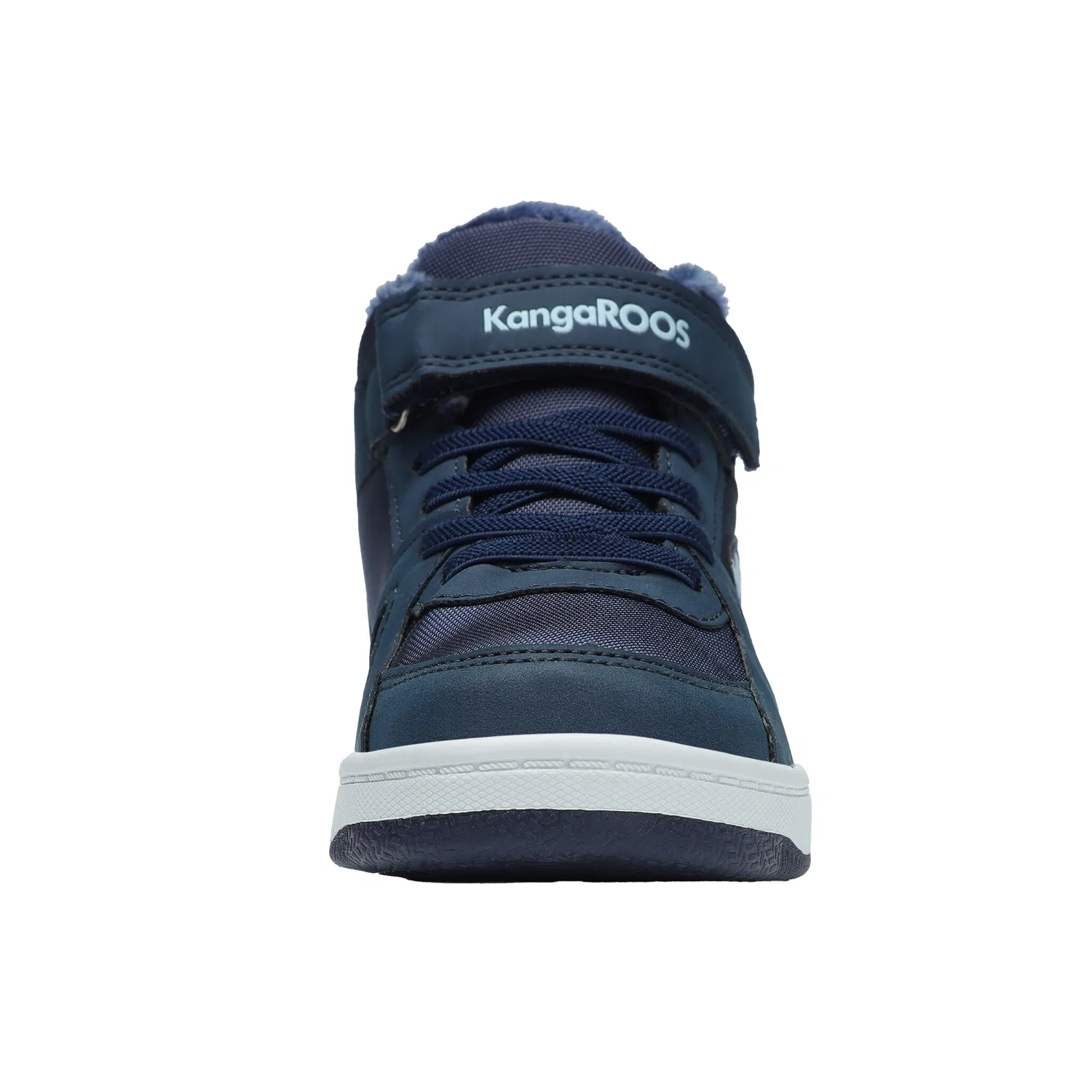 Детские зимние кроссовки с теплой подкладкой KangaROOS, Blue/Blue Sky — фото 4