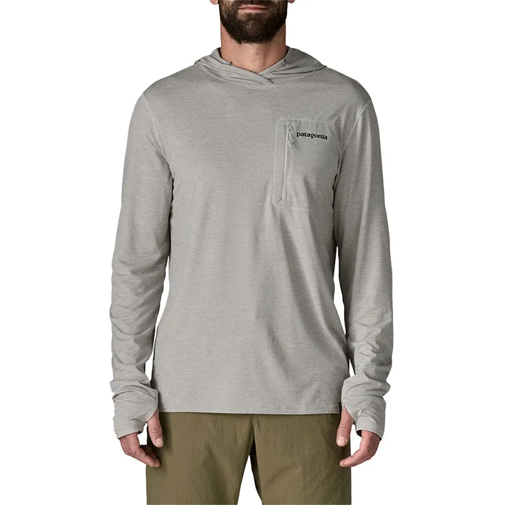 Худи с длинным рукавом Fitz Roy Trout Patagonia, Crisp Grey/Salt Grey