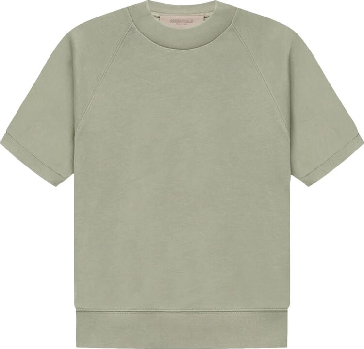 

Футболка Fear of God Essentials Short-Sleeve Raglan Crewneck 'Seafoam', зеленый