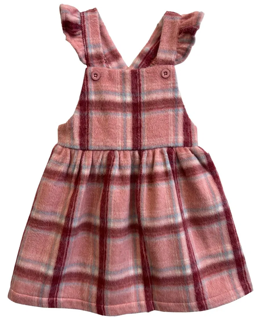 Комплект из топа, платья-сарафана и повязки на голову с бантом, модель Matching Bow Headband Blueberi Boulevard, Dusty Pink — фото 2
