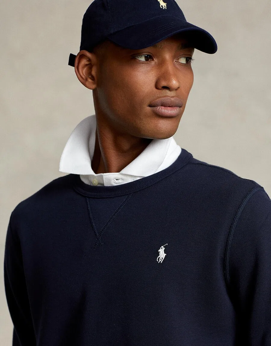 Толстовка Polo Ralph Lauren темно-синего цвета — фото 2