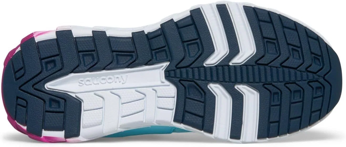 Детские кроссовки для девочек Wind 2.0 Saucony, Blue/Pink — фото 3