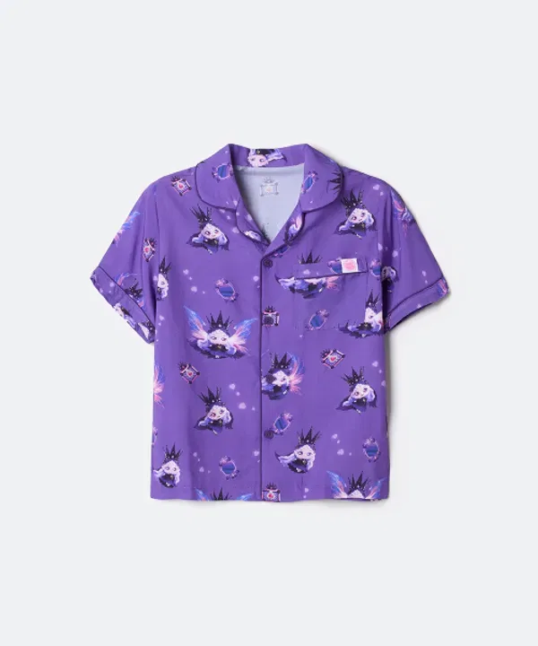 Пижама с коротким рукавом, Catch Tiny Ping 6, Spao Kids, фиолетовый — фото 2