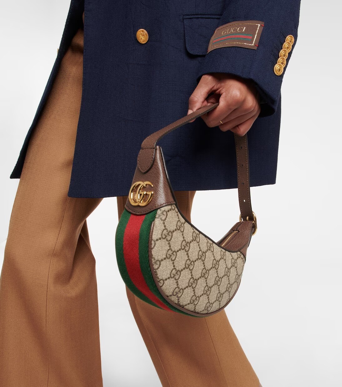 Сумка GUCCI Ophidia GG mini bag, бежевый купить по цене от 207567