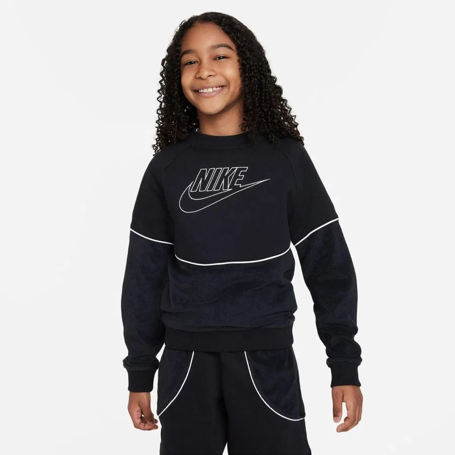 Свитшот с принтом Sportswear Amplify Nike, Черный