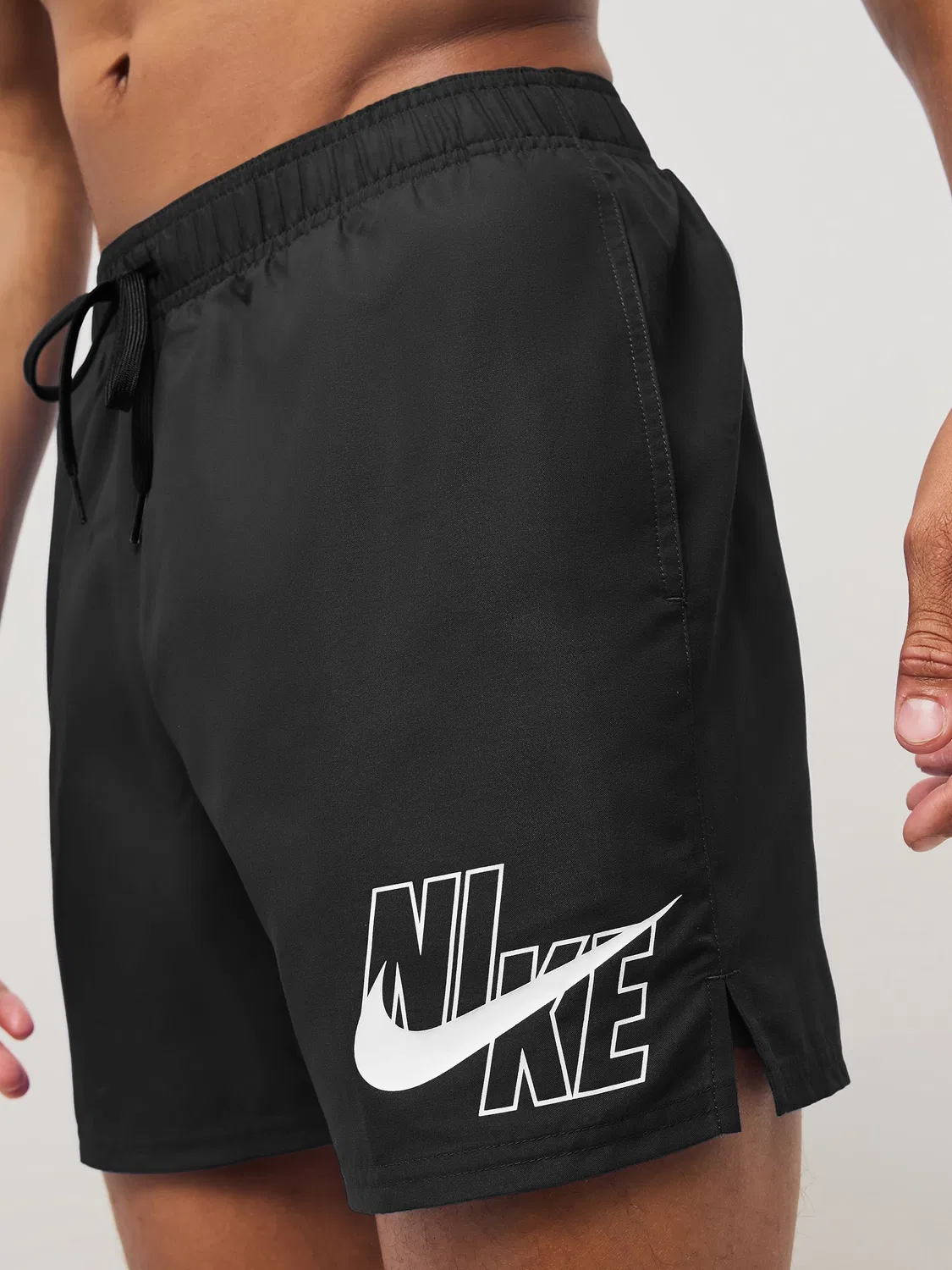 Плавки Nike Swim Men's Logo Lap 5 Volley Black, черный
