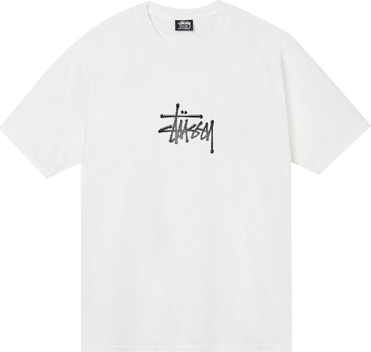 Футболка Stussy Surf Tomb Pigment Dyed Tee 'Natural', кремовый — фото 2