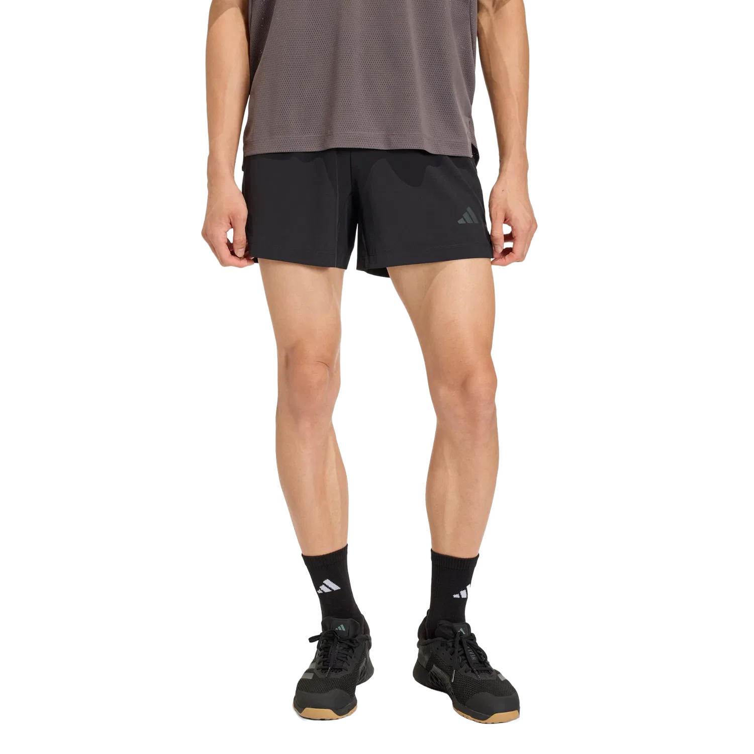 Мужские спортивные шорты Essentials Adidas, черный — фото 2