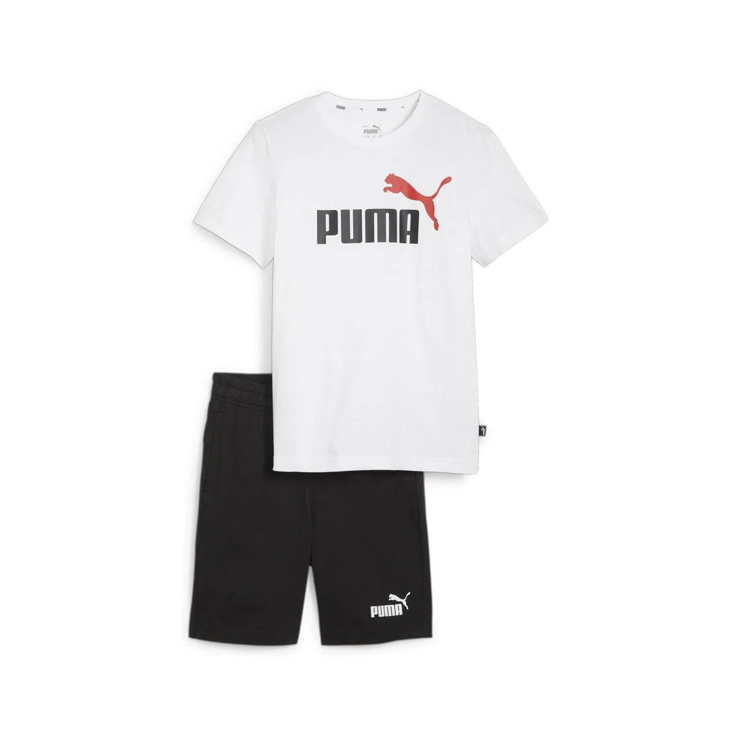 Детский комплект с принтом Puma, Цвет Weiss Bunt
