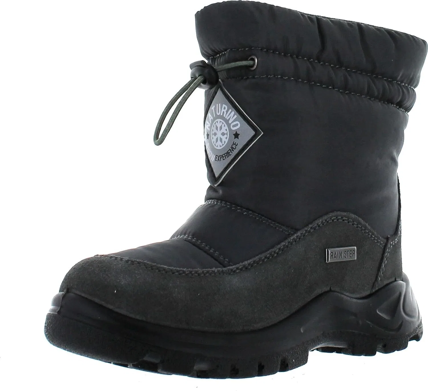 Детские зимние водонепроницаемые ботинки Varna Rain Step Naturino, Antracite