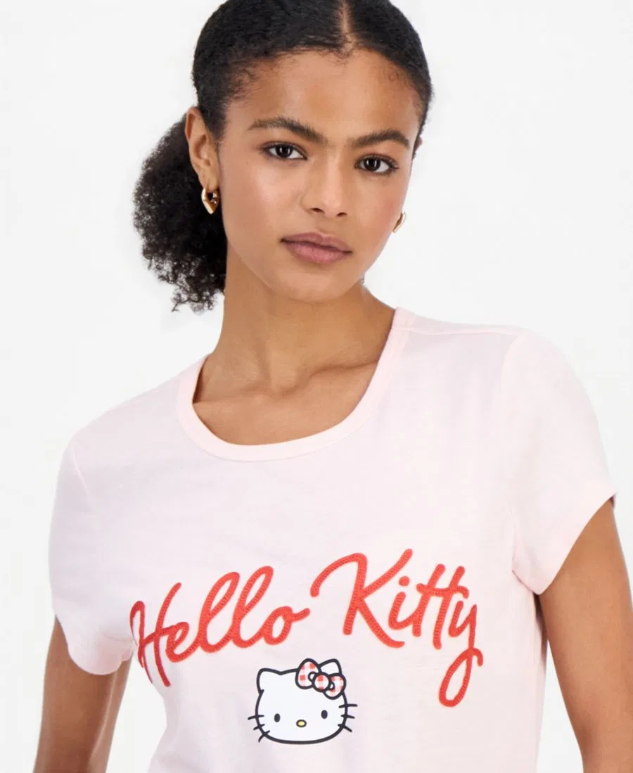 Футболка с принтом Hello Kitty Sanrio, Ballet Slipper — фото 4
