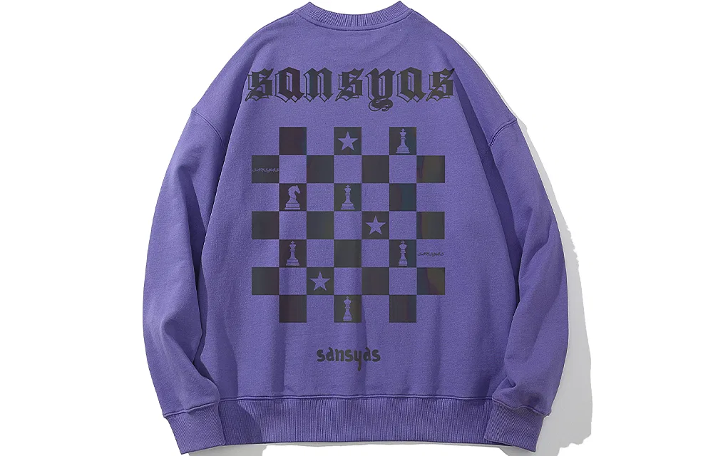 Детский свитшот с круглым вырезом Unisex Crew Neck Moderate Regular SANSYAS
