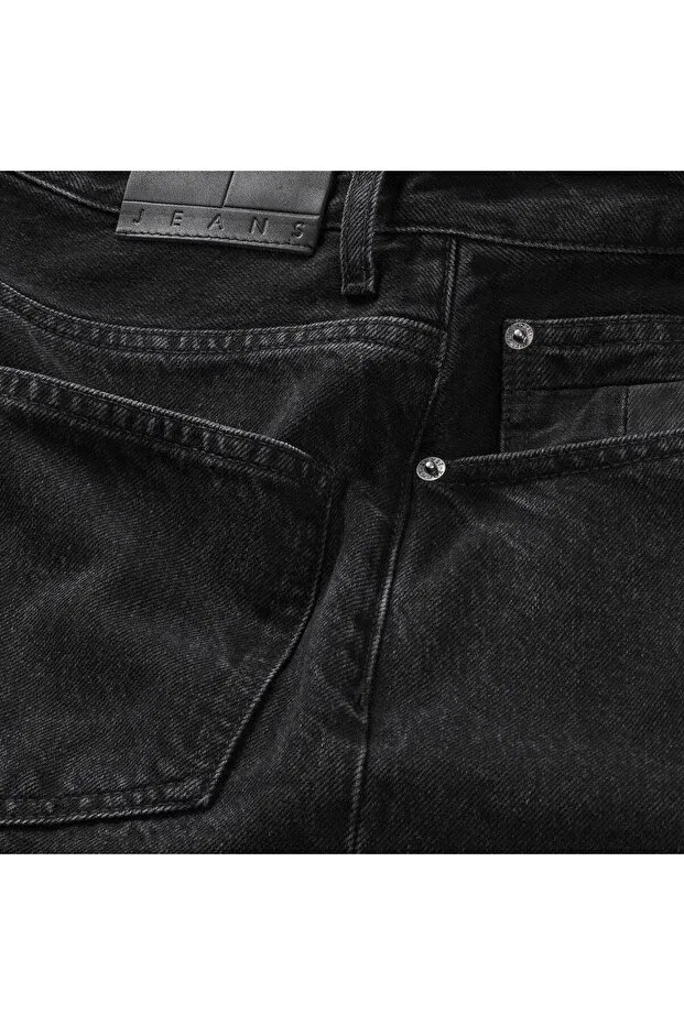 Женские брюки хлопковые Tommy Hilfiger, 1Bz Denim Black — фото 2
