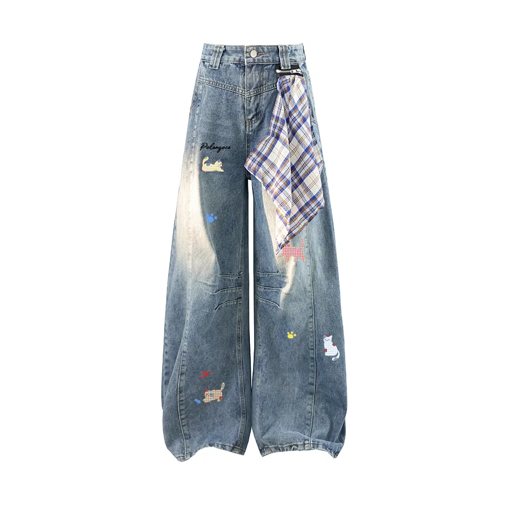 Детские джинсы унисекс скимитар-крой PAL ONGACO, Blue